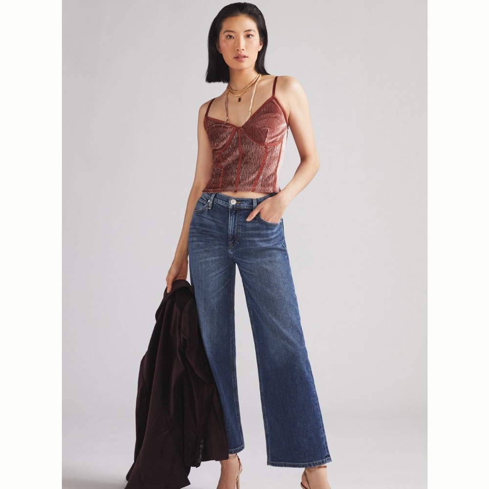 Hudson Rosie Wide Leg Jeans
